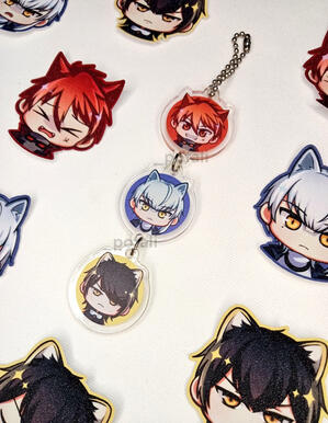 ABC Gang Linked Acrylic Charm & Glitter Stickers - 2023