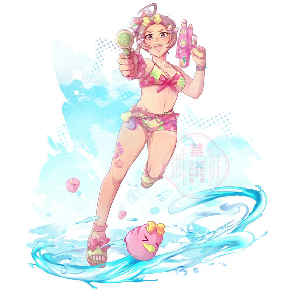 (2026) Personal work // OC Mio Summer Art