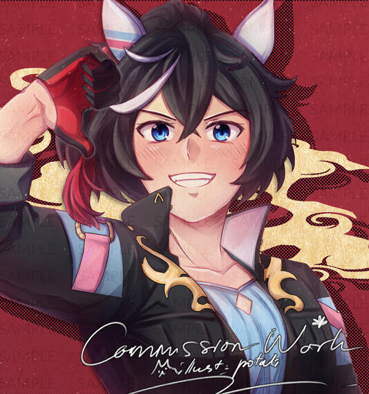(2026) Fanart: Katsuragi Ace (Uma Musume), commissioned by @CaCl2_6H20 on Twitter